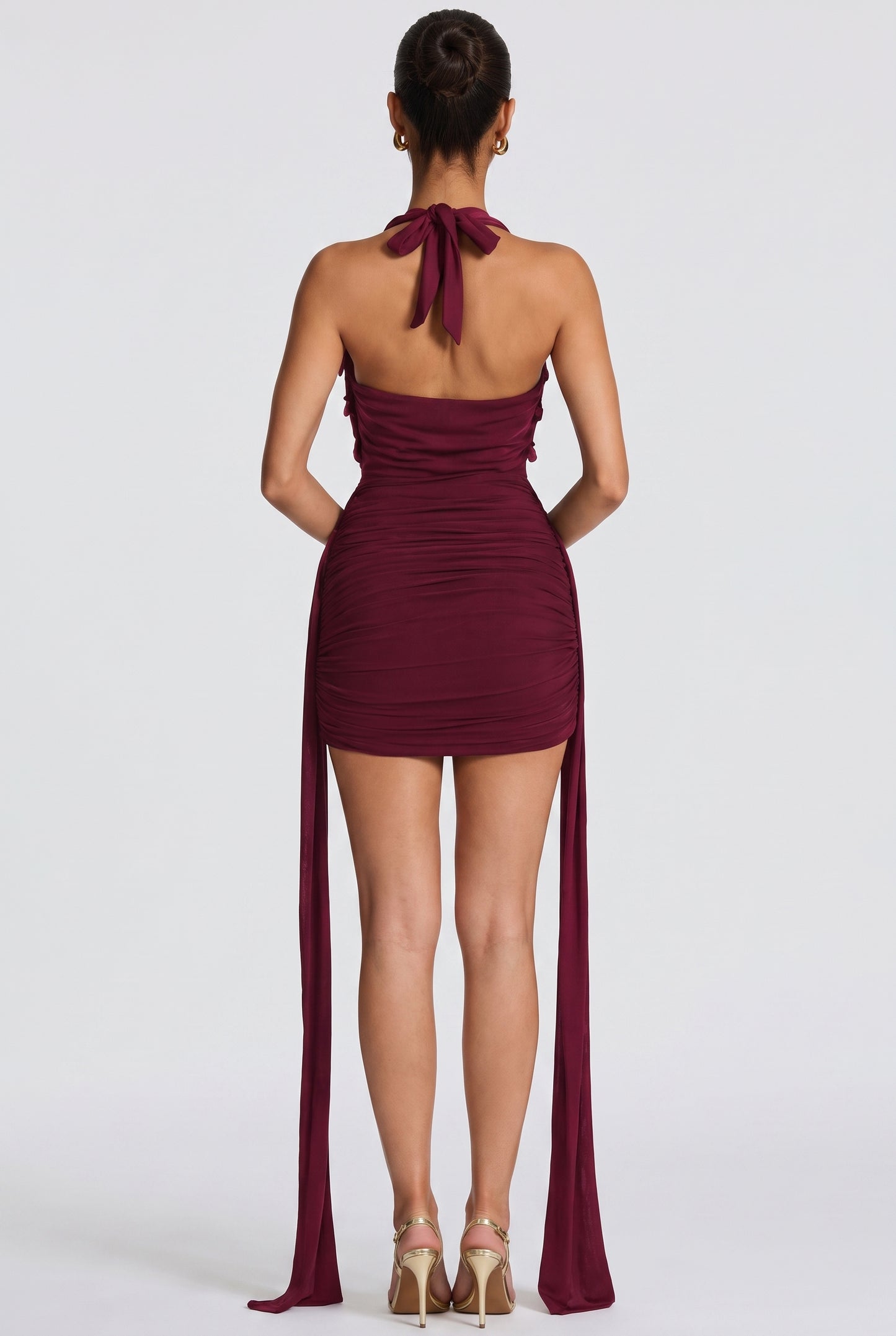 Halter Bodycon Mini Dress
