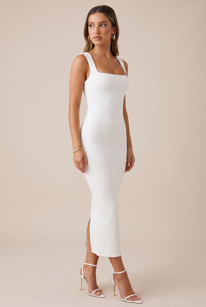 Split-Hem Bodycon Maxi
