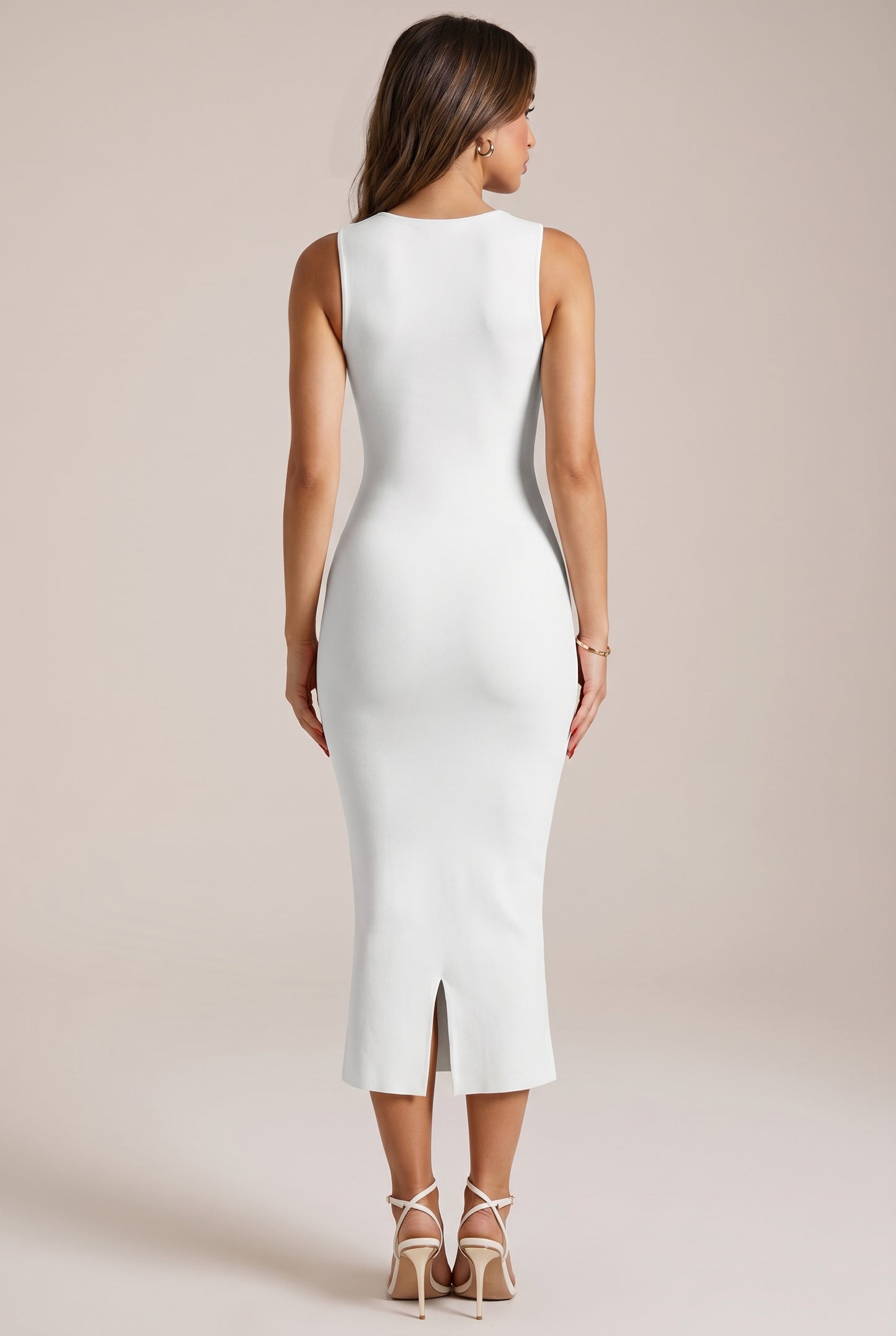 Split-Hem Bodycon Maxi