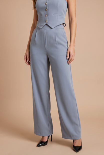 Tank & Wide-Leg Trouser Set